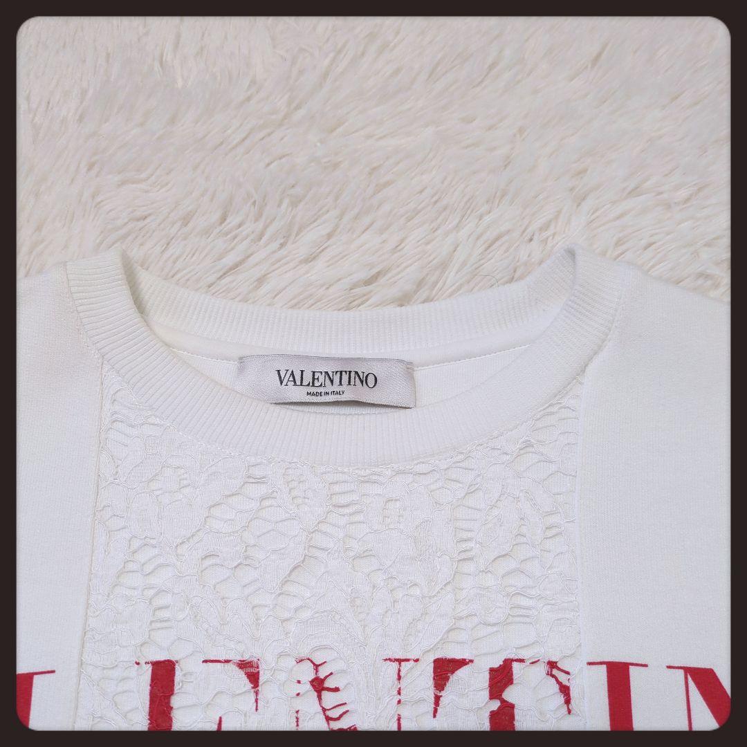 【入手困難・美品】ヴァレンティノ☆スウェット レース ドッキング オーバーサイズ