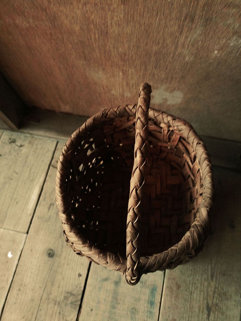 K*e様 信州安曇野の山葡萄かごバック。里山手仕事