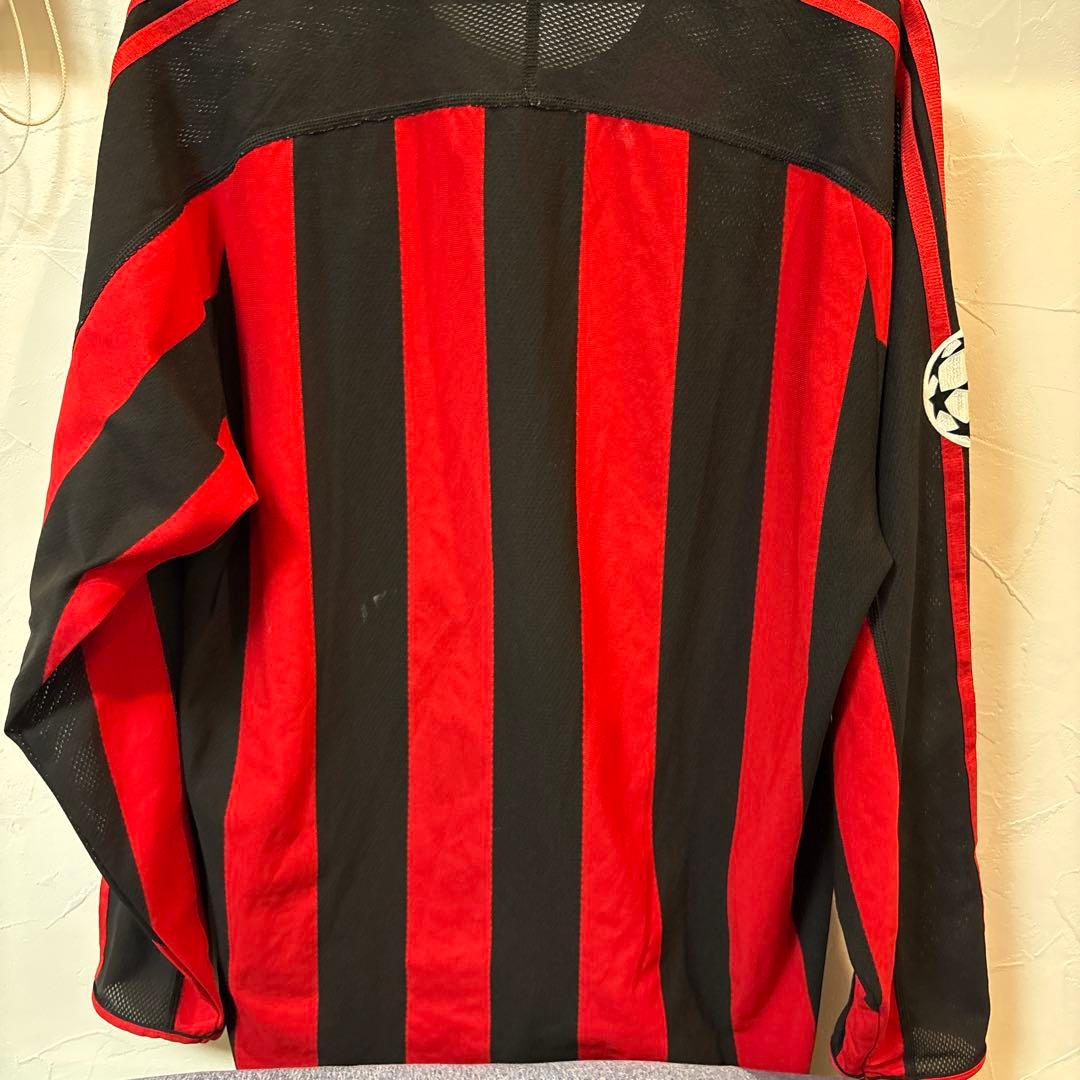 ACミラン　ユニフォーム　長袖　ゲームシャツ　サッカーシャツ
