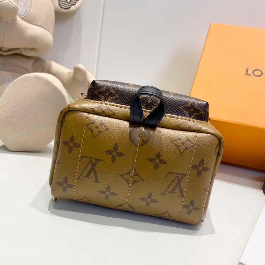 M44872 希少 美品 バックパック ブラウン/ベージュuit