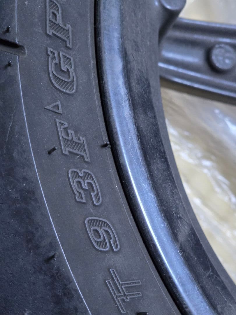 シグナスX 4.5型用前後ホイールタイヤ付き