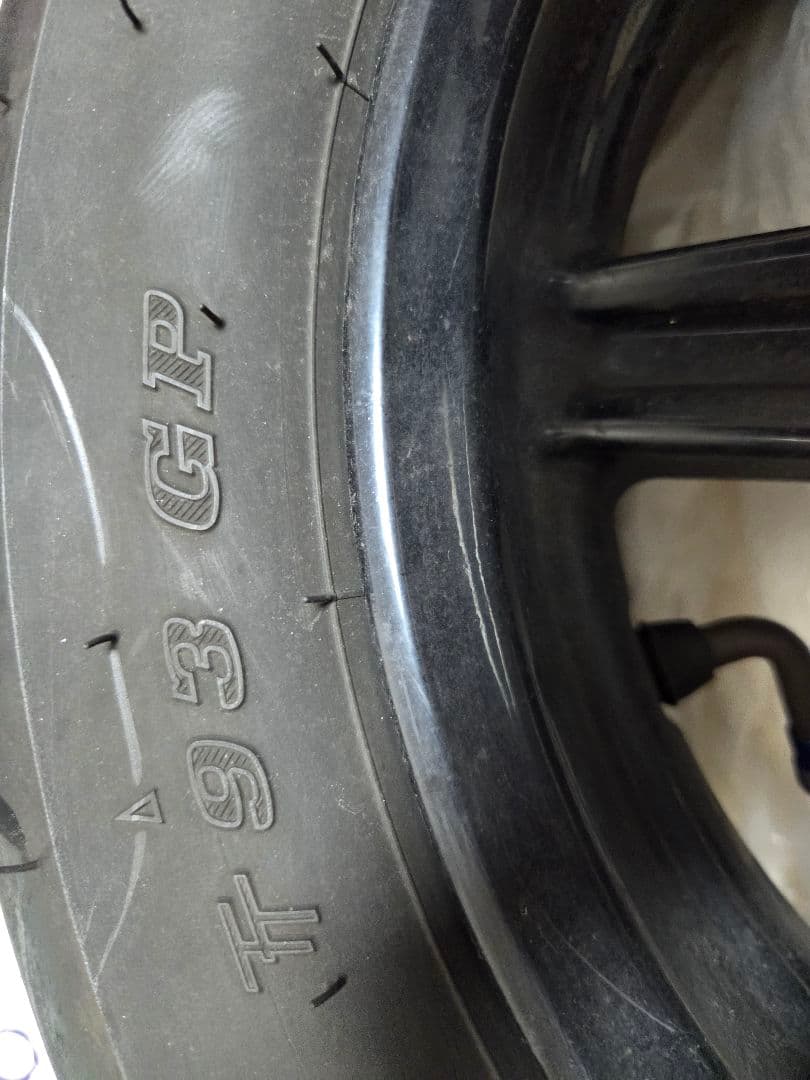 シグナスX 4.5型用前後ホイールタイヤ付き