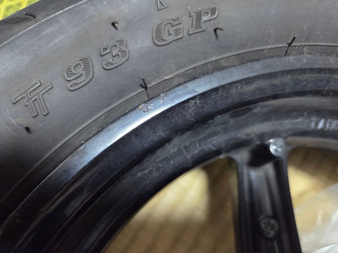 シグナスX 4.5型用前後ホイールタイヤ付き