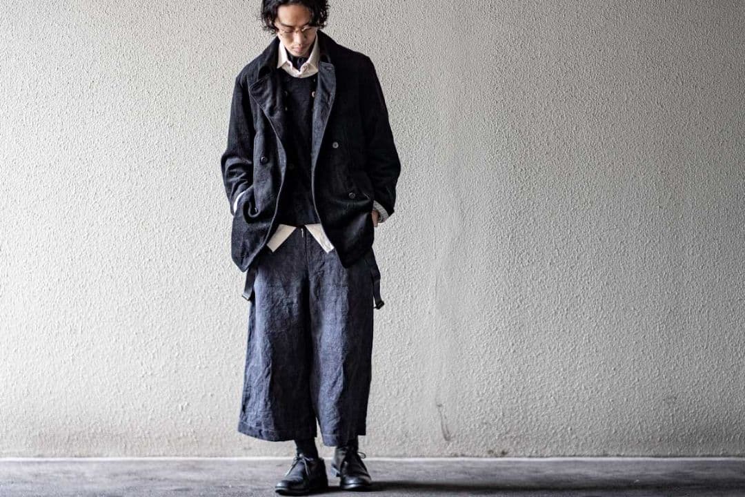 ARAKI YUU／Double Breasted Short Coat