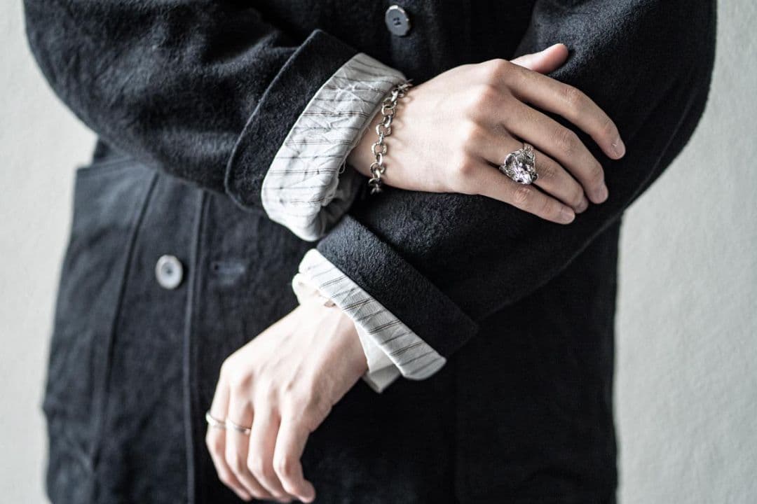 ARAKI YUU／Double Breasted Short Coat