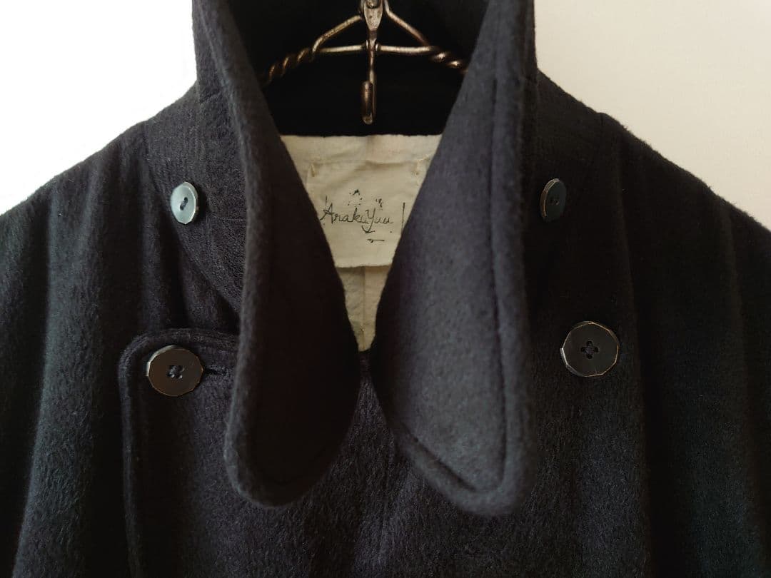 ARAKI YUU／Double Breasted Short Coat