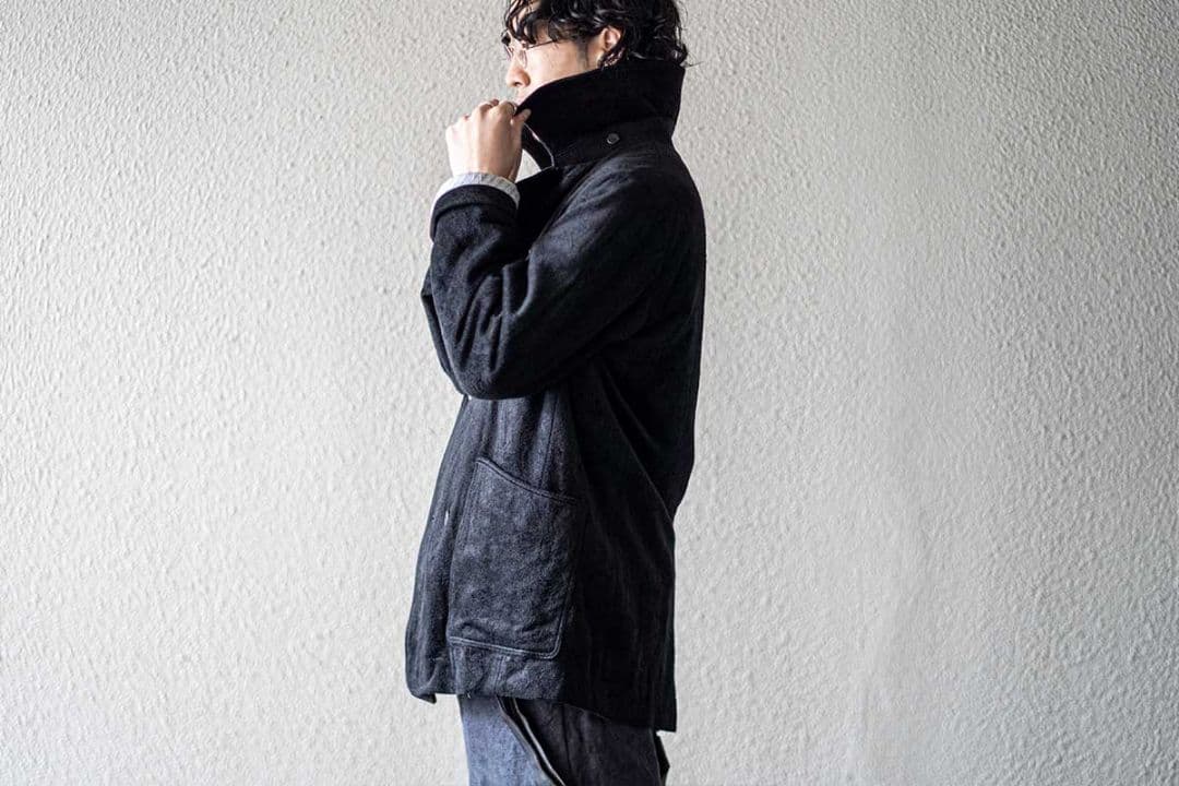 ARAKI YUU／Double Breasted Short Coat