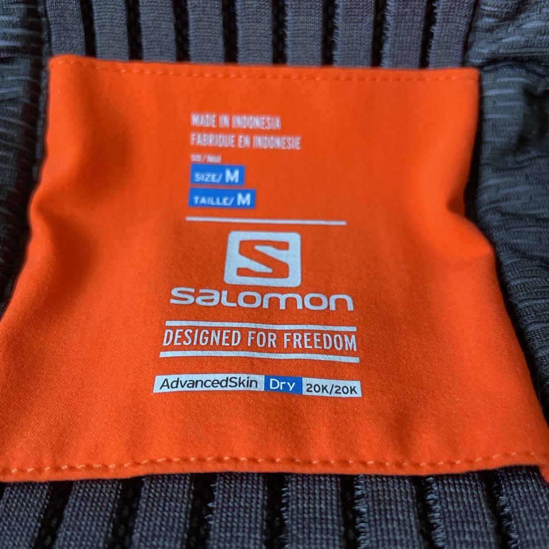 サロモン　SALOMON スキーウェア上下　サイズM （L相当）中古