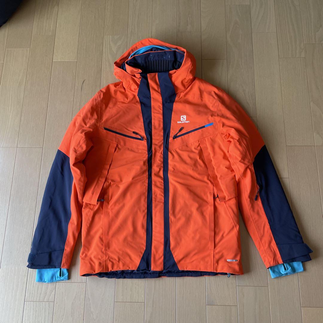 サロモン　SALOMON スキーウェア上下　サイズM （L相当）中古