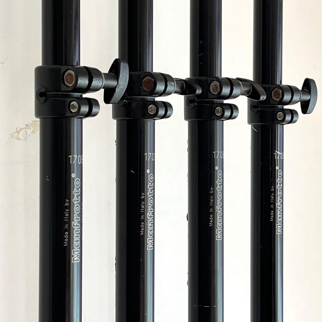 Manfrotto ミニポール 170B スタンド 4本セット