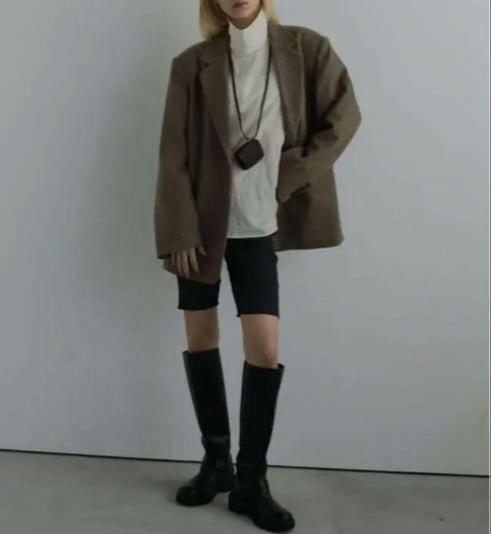 【期間限定お値下げ】新品タグ付きanuke Rib Biker Pants 38