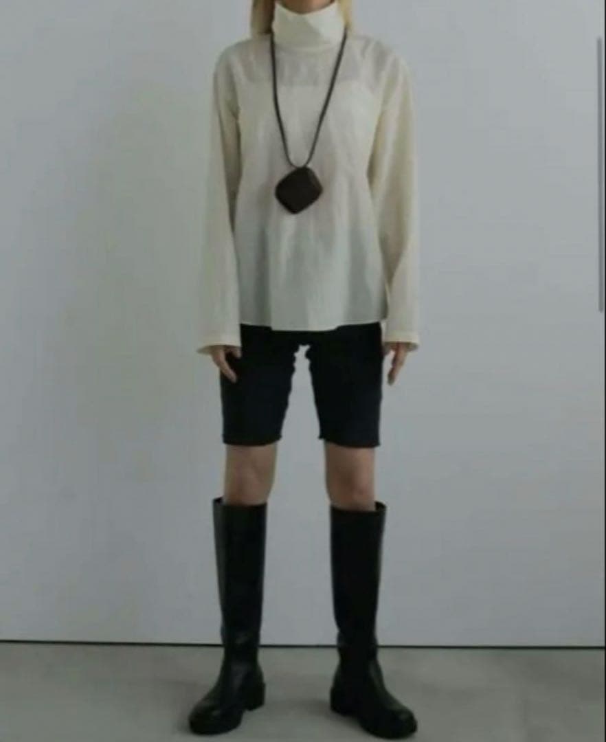 【期間限定お値下げ】新品タグ付きanuke Rib Biker Pants 38