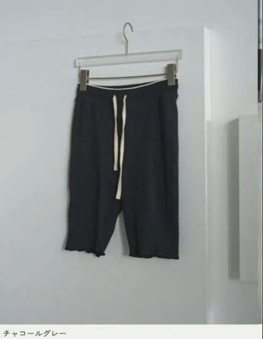 【期間限定お値下げ】新品タグ付きanuke Rib Biker Pants 38