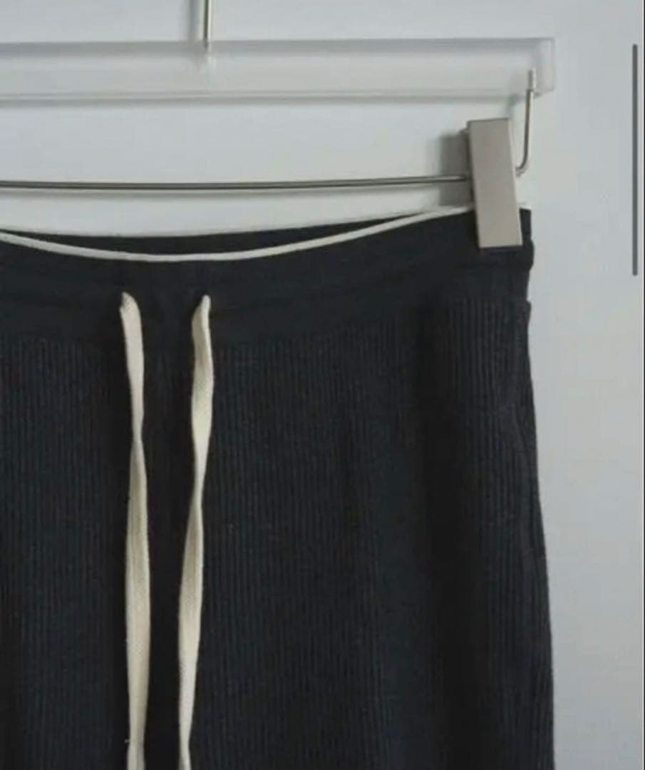 【期間限定お値下げ】新品タグ付きanuke Rib Biker Pants 38