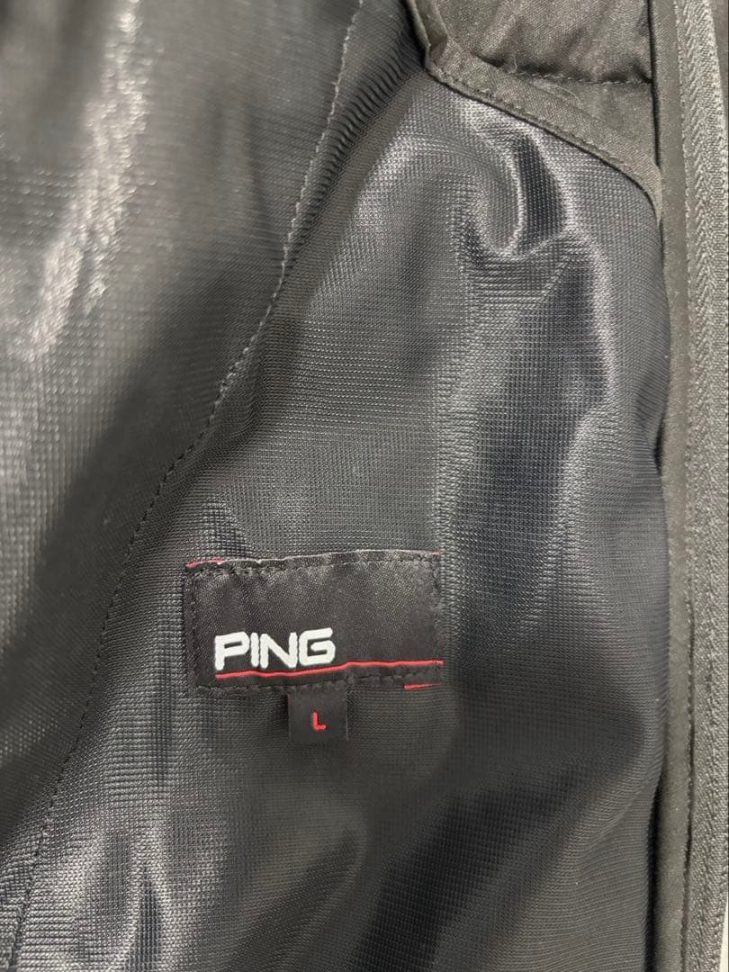 ★新品タグ付き★ PING ゴルフ 中綿ジャケット レディース Lサイズ 黒