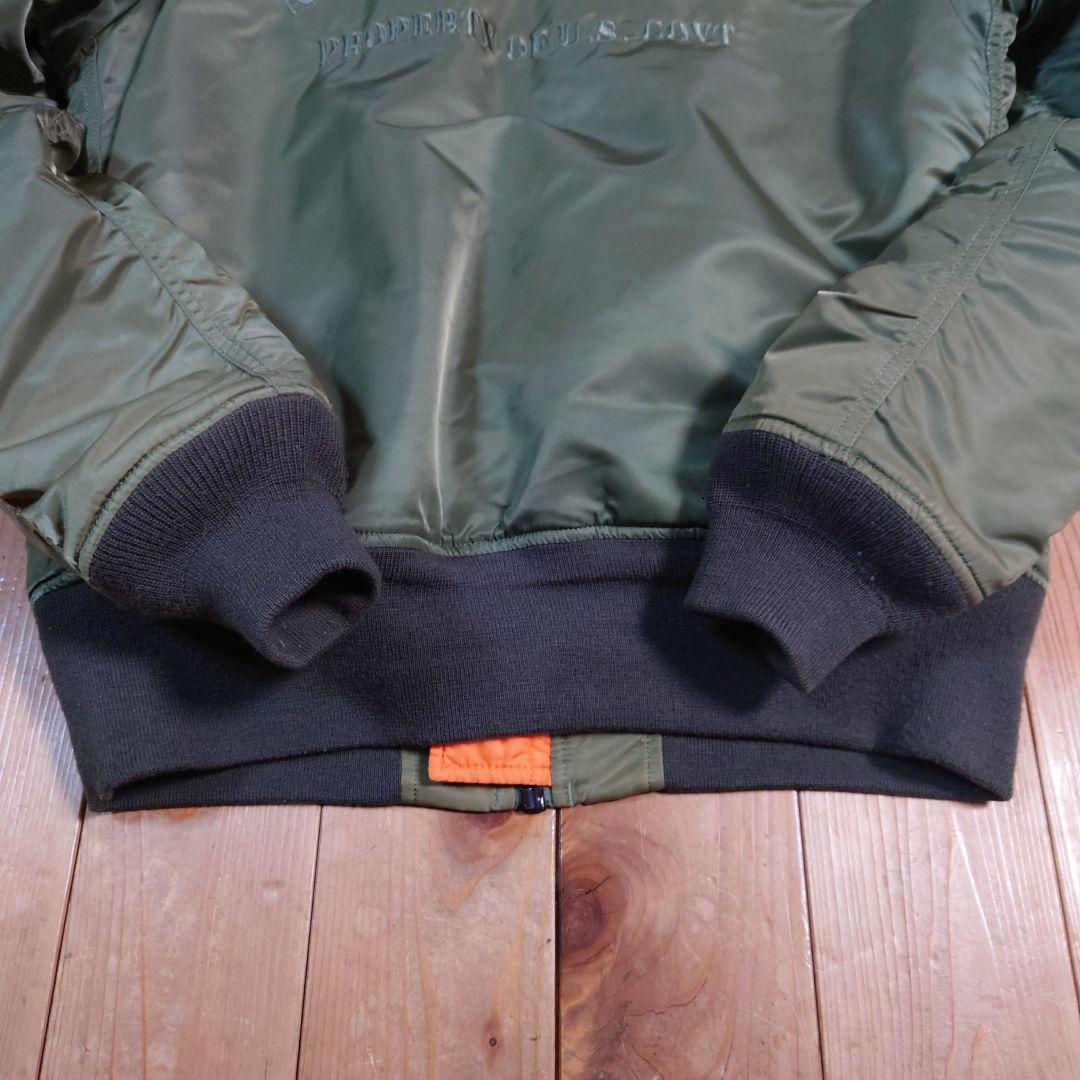 アルファインダストリーズ　MA-1フライトジャケット ワッペンsize L