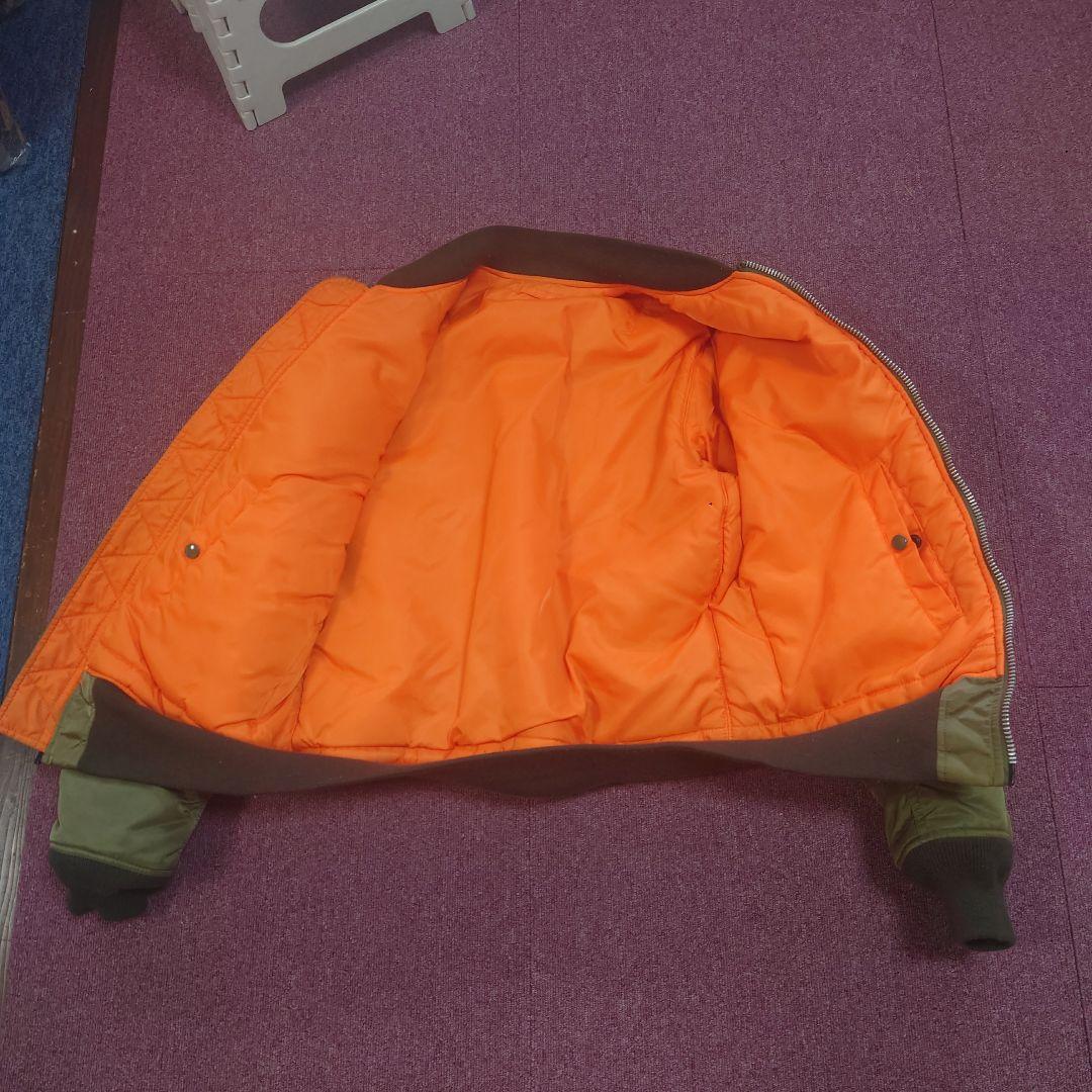 アルファインダストリーズ　MA-1フライトジャケット ワッペンsize L