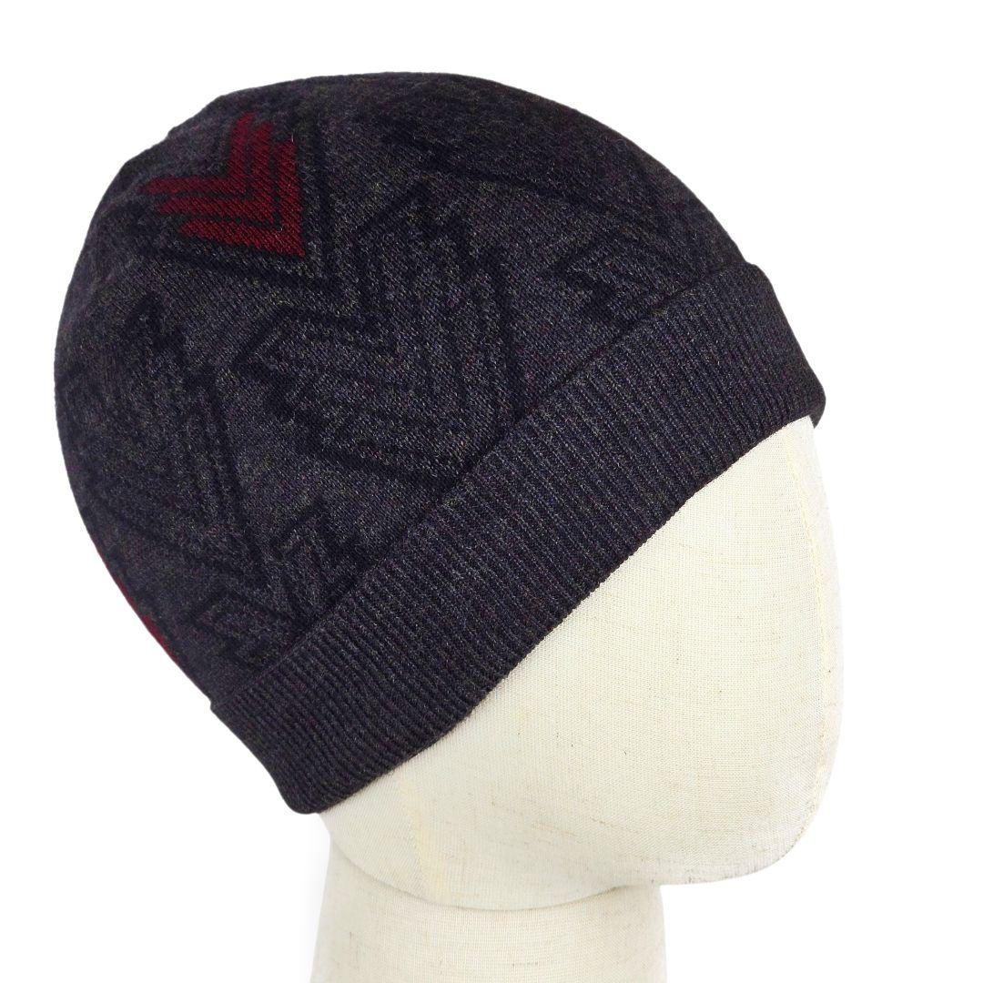 美品 ルイヴィトン トリプルV ビーニー ニット帽 ニットキャップ