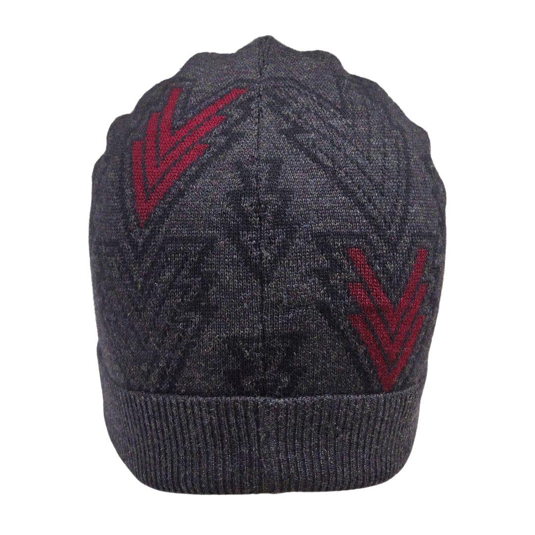 美品 ルイヴィトン トリプルV ビーニー ニット帽 ニットキャップ