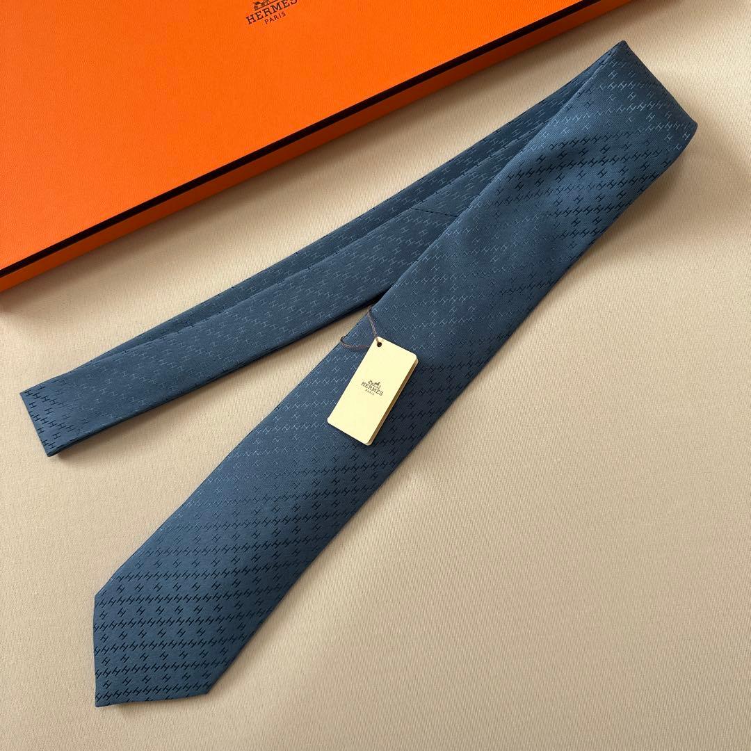 専用です。　エルメス ネクタイ H織りタイ 7 cm 《ニューH》 新品 未使用