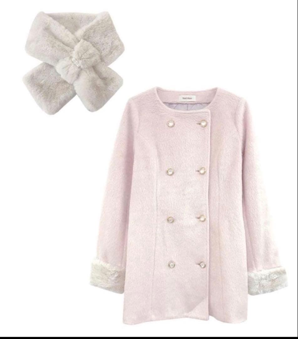 ロゼミューズ コート tippet muffler set coat 大谷映美里