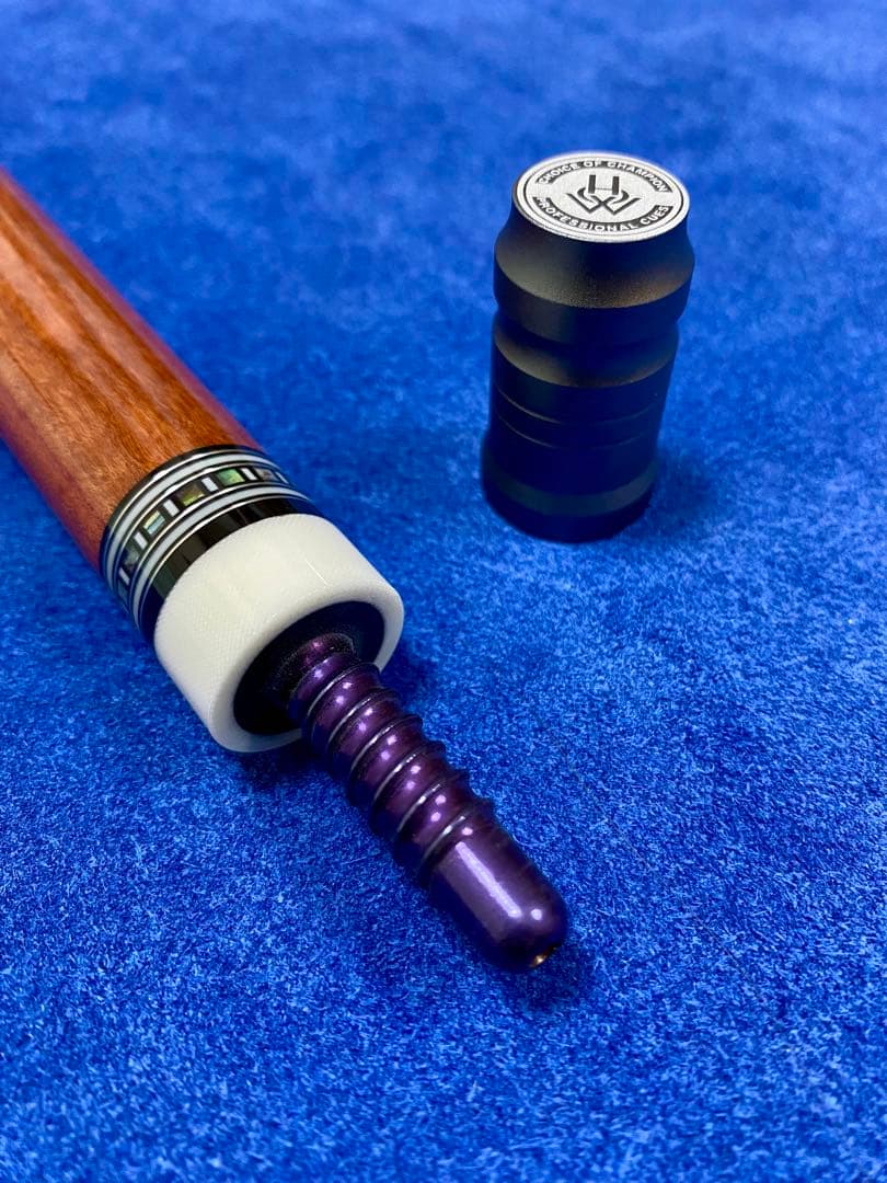 HOW Cue PS-05C ピンクアイボリーストレートモデルフラッシュシャフト