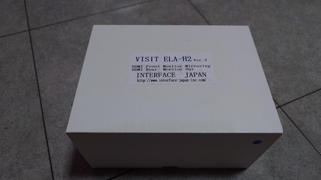 VISIT ELA-H2 Ver.2 箱・付属品すべてあり