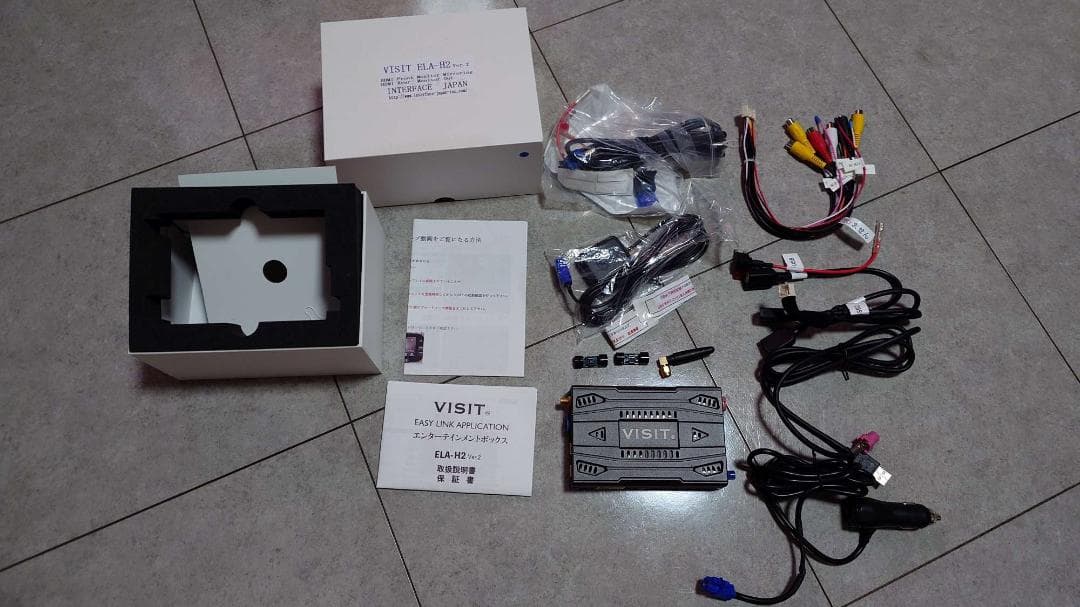 VISIT ELA-H2 Ver.2 箱・付属品すべてあり