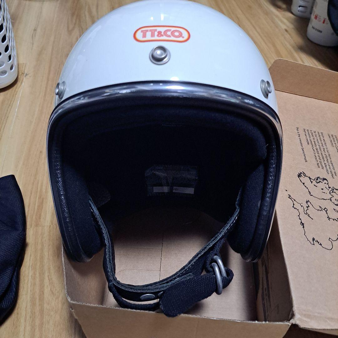 TT&CO. スーパーマグナム　メッキトリム　ホワイト　Mサイズ