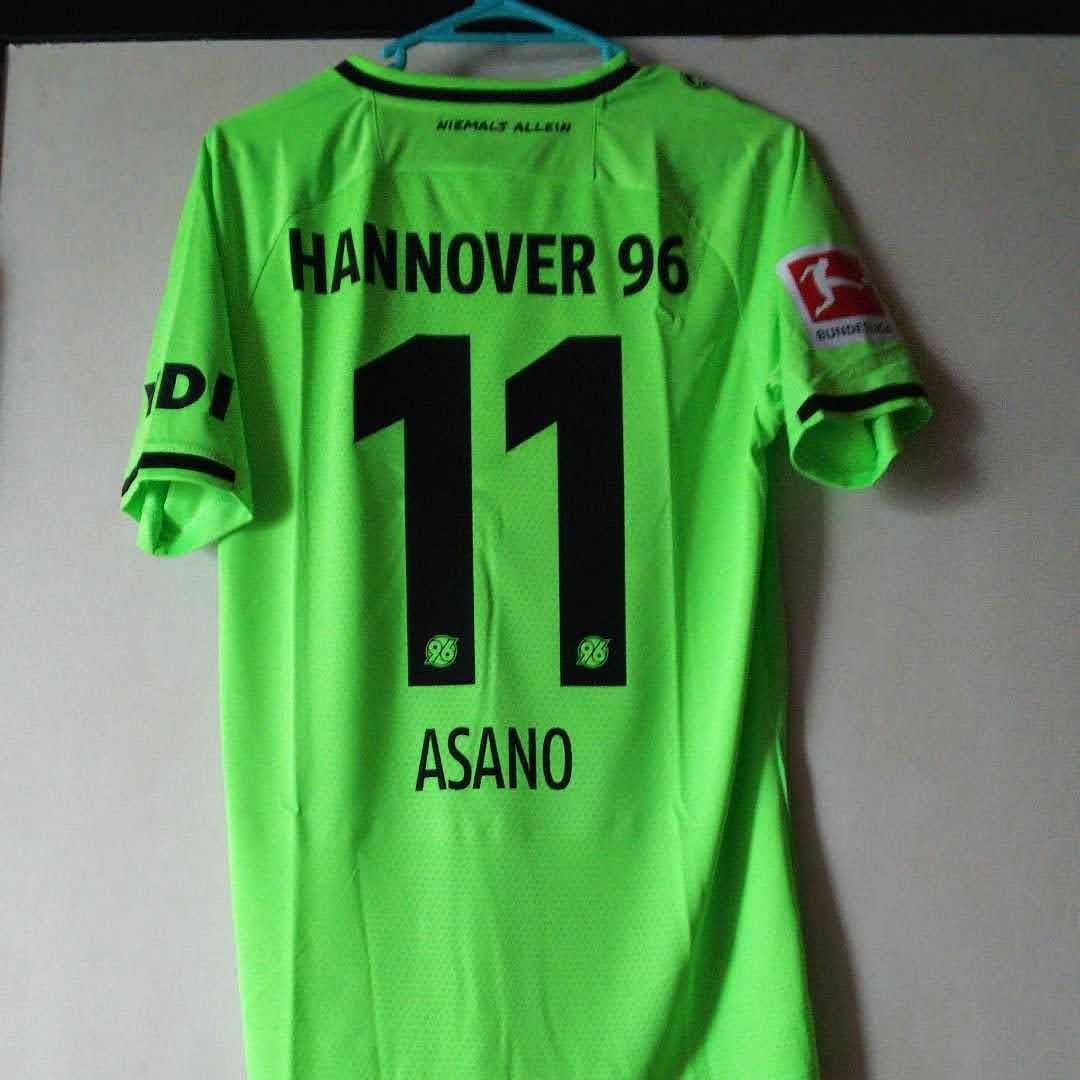 新品・JAKO・18/19ハノーファー96ユニフォームNo.11浅野拓磨（Ｌ）