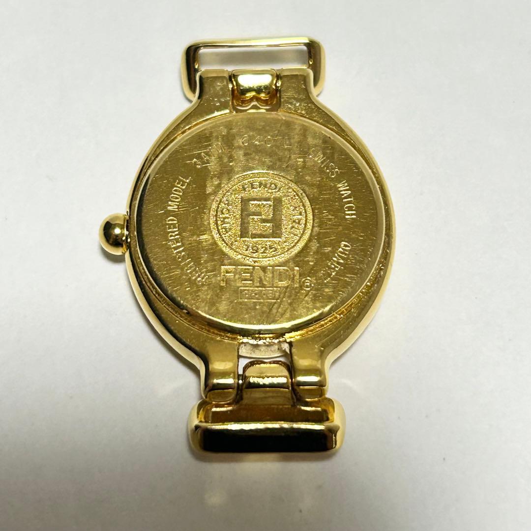 稼働/新品電池 FENDI カメレオン チェンジベルト 640L ベルト4本