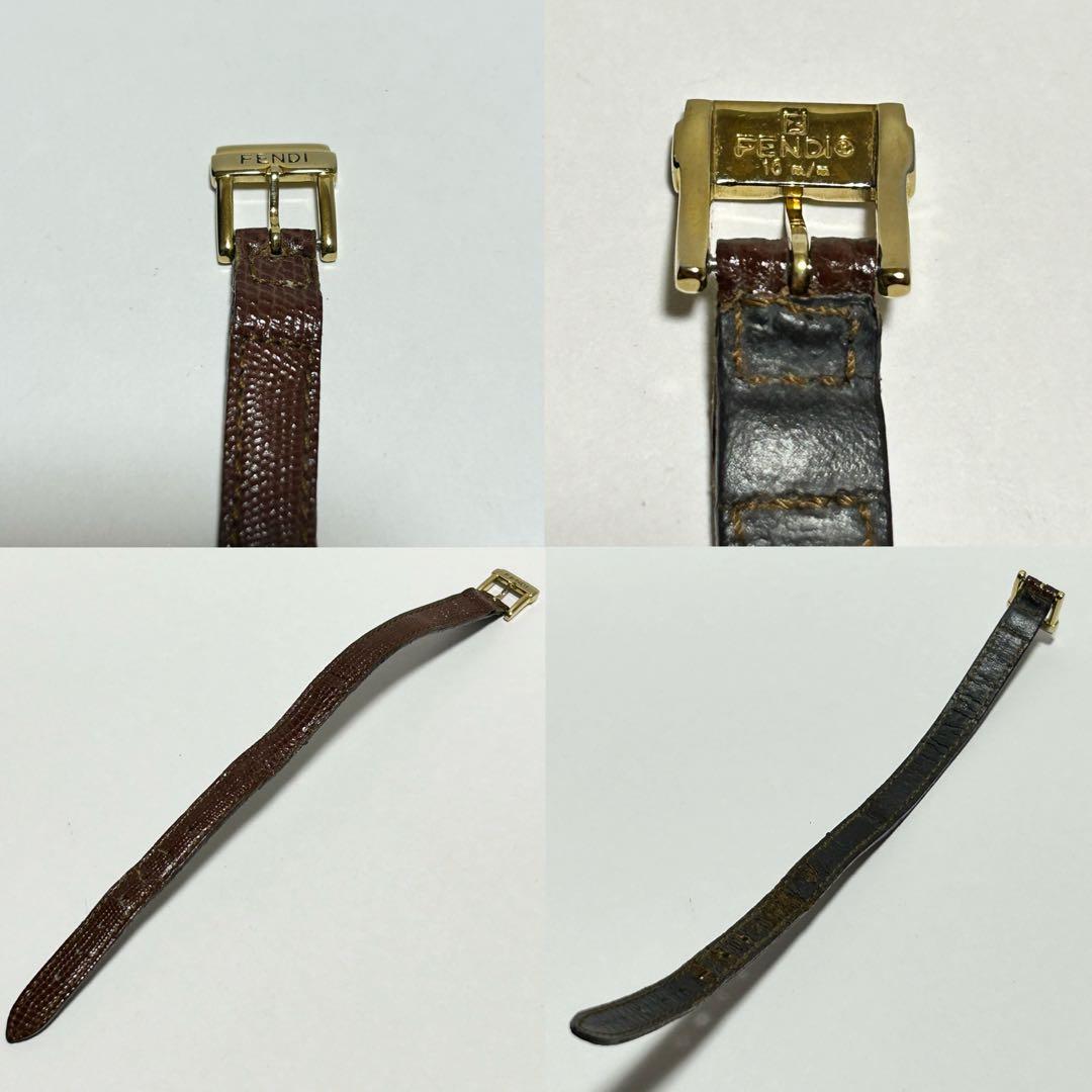 稼働/新品電池 FENDI カメレオン チェンジベルト 640L ベルト4本