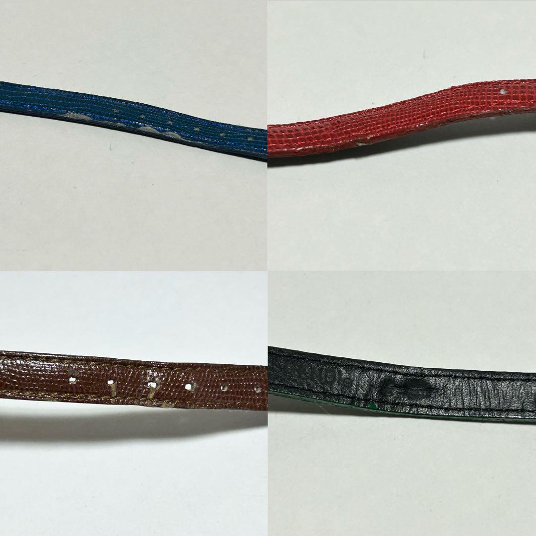 稼働/新品電池 FENDI カメレオン チェンジベルト 640L ベルト4本