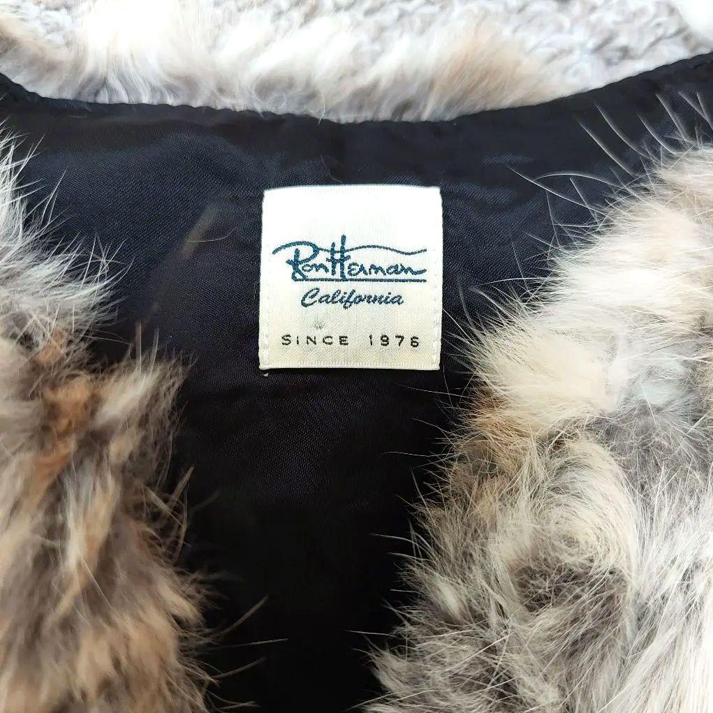 ロンハーマン　 リアルファー ベスト ラビット　S　極美品✨