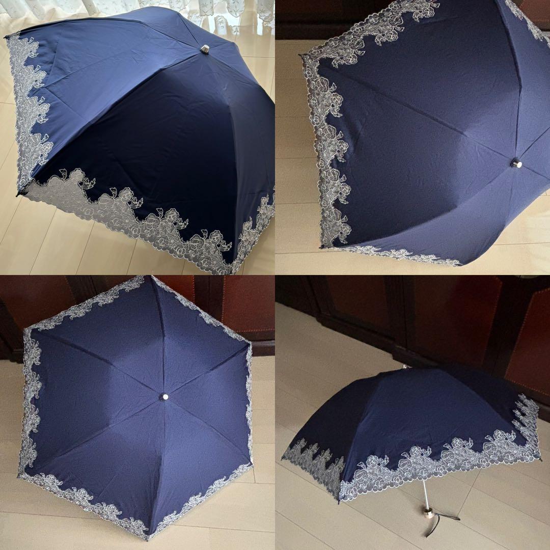 【NINA RICCI】 晴雨兼用折りたたみパラソル