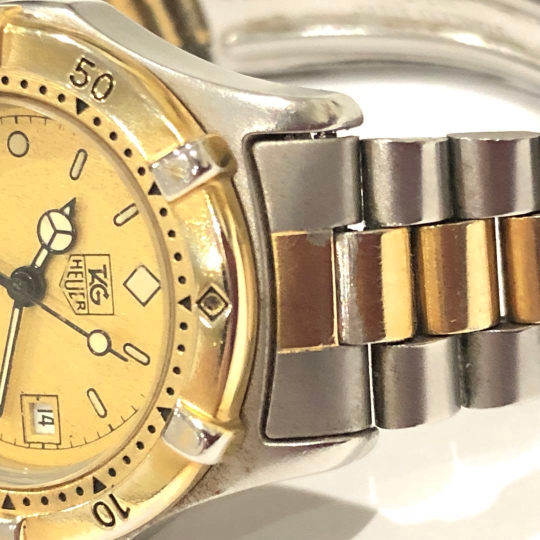 タグホイヤー プロフェッショナル 2000 964.008 腕時計ゴールド文字盤