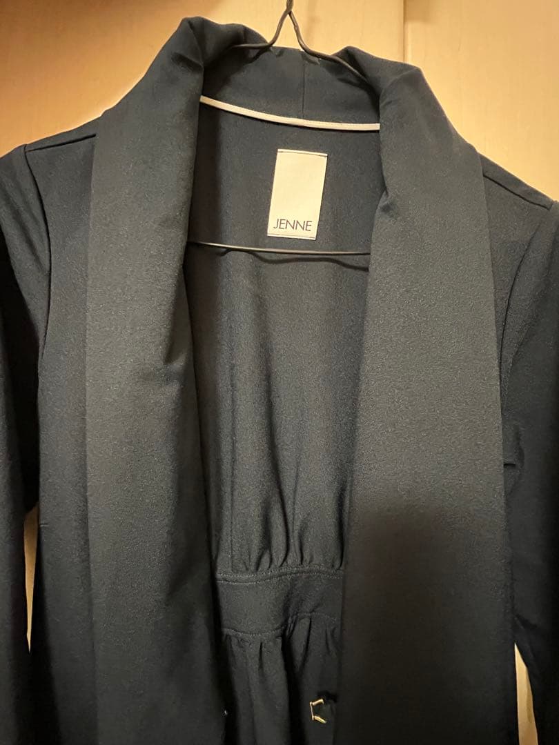 JENNEジェンヌ ショール風オードリーコート