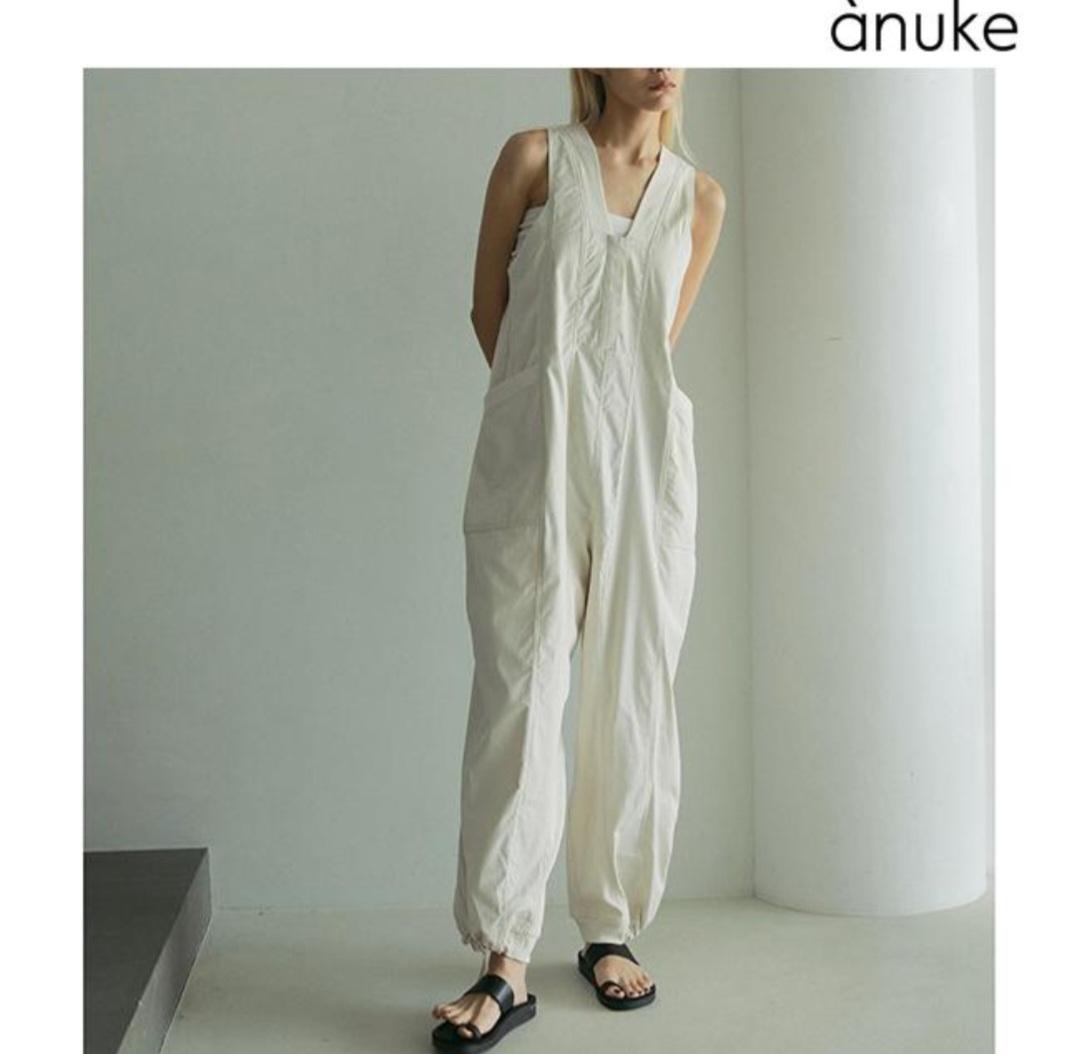 最終値下げanuke Drawstring Vneck Combinaison