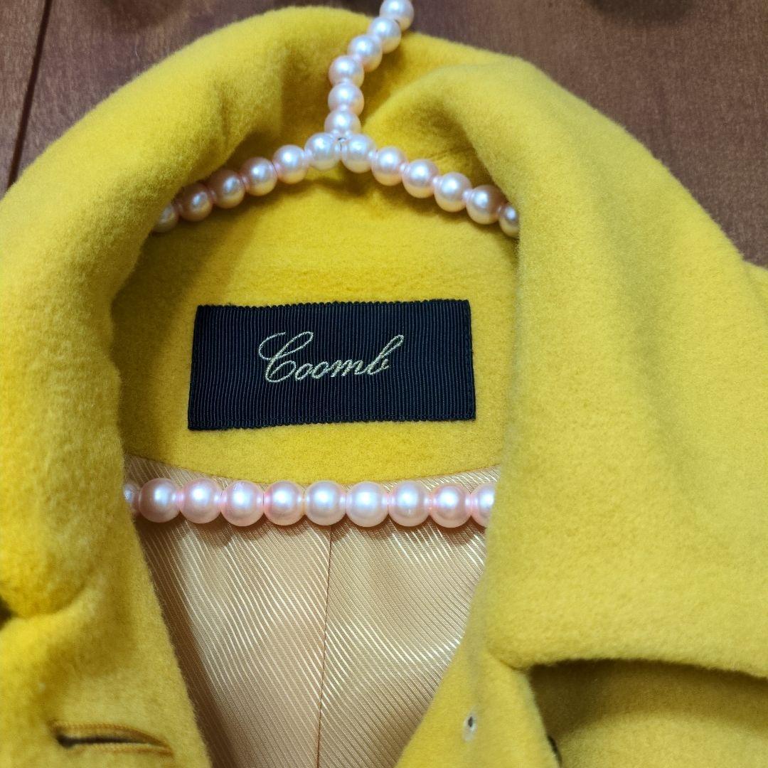 Coomi イエロー ロングコート