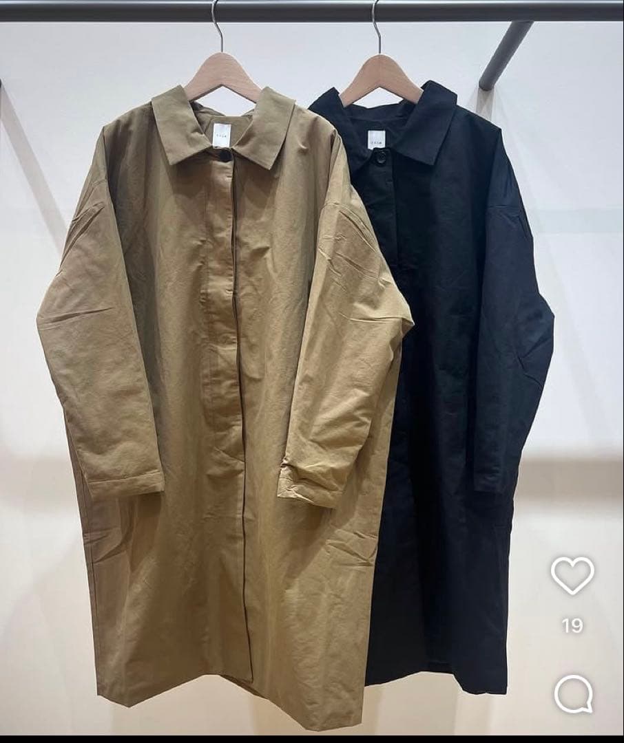 tandey 休日と詩　新しい比翼のコート