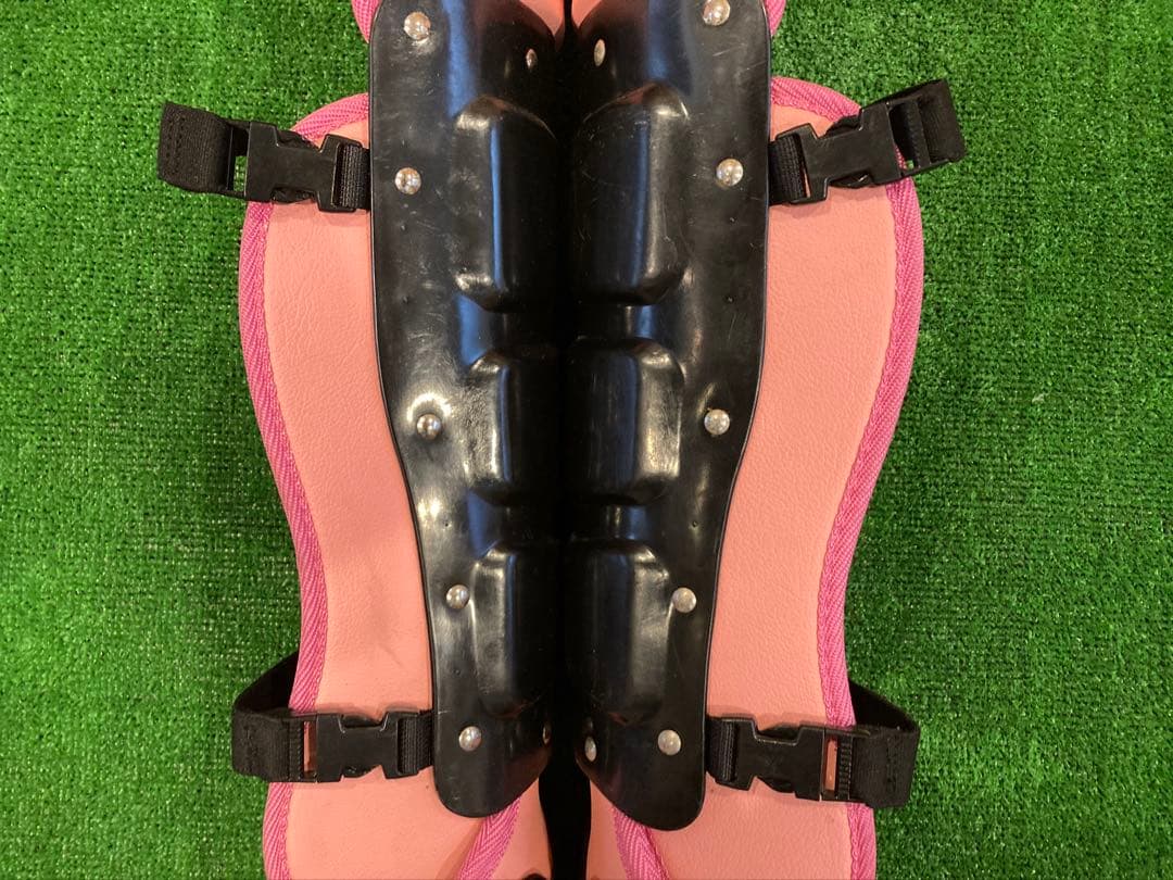 ベルガード キャッチャー 捕手用 レガース 一般硬式用 ピンク ブラック 日本製