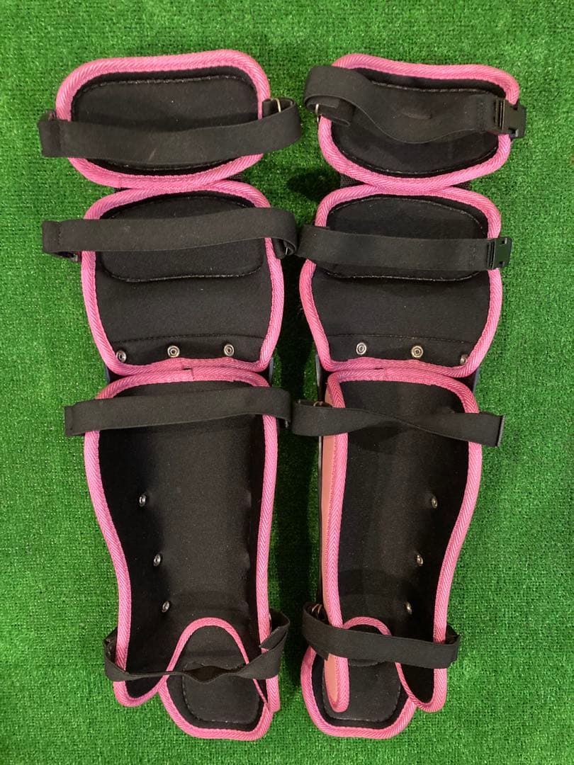 ベルガード キャッチャー 捕手用 レガース 一般硬式用 ピンク ブラック 日本製