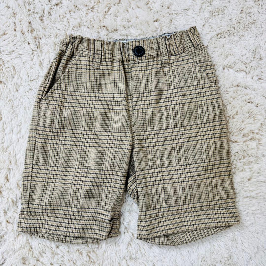 BREEZE 120 スーツ セットアップ 5点セット 七五三 結婚式 チェック