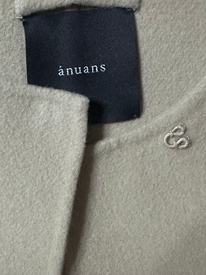 アニュアンス リバーウールミドルマフラーコート