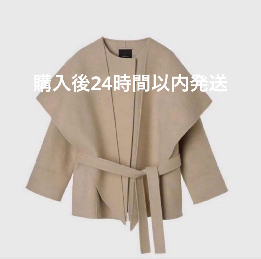 アニュアンス リバーウールミドルマフラーコート