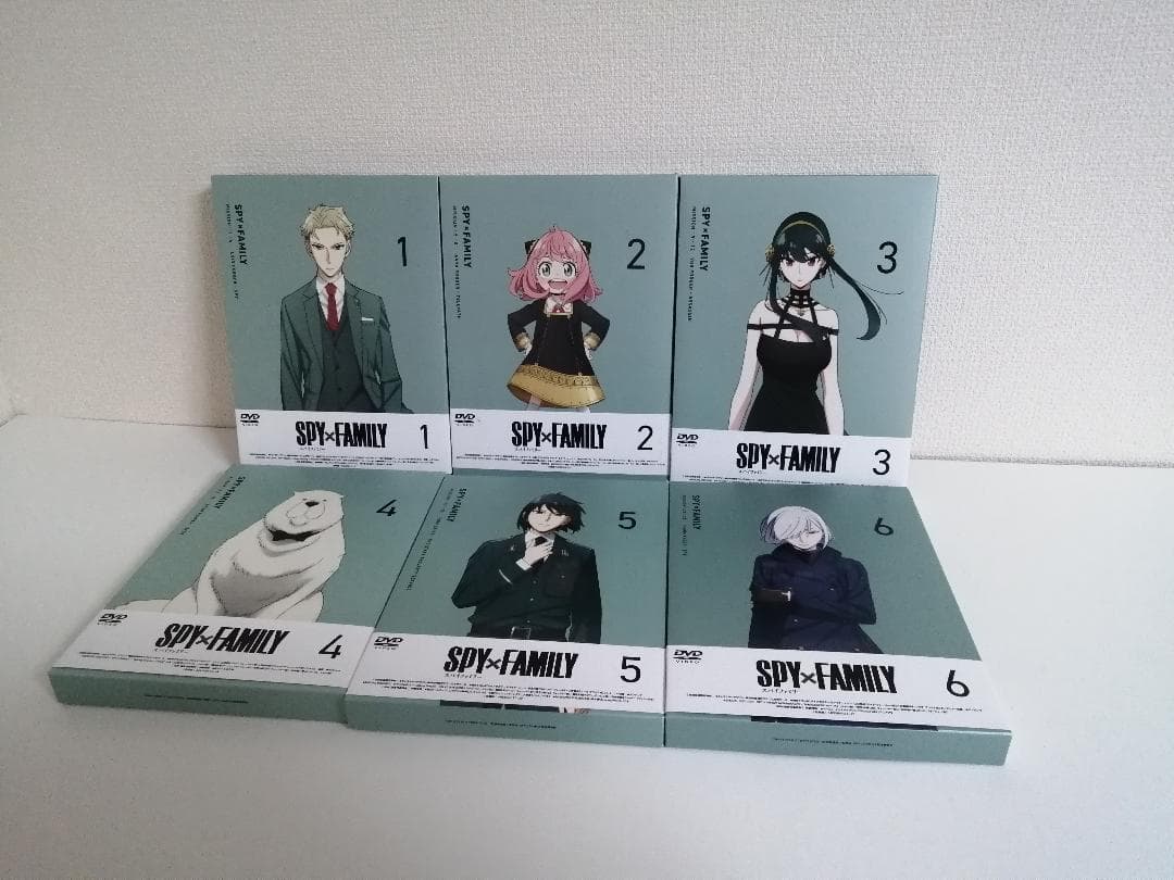 SPY×FAMILY　初回限定版　DVD　全6巻セット スパイファミリー
