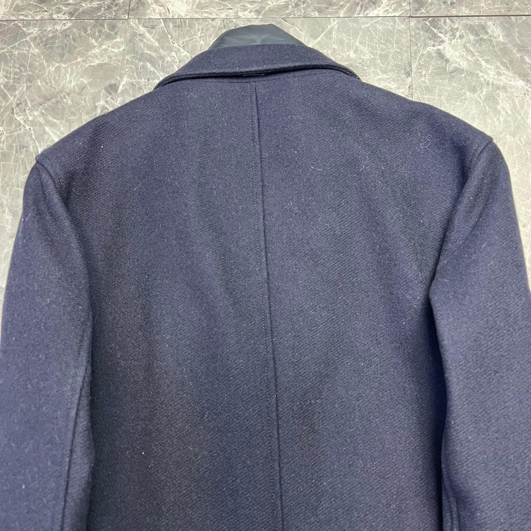 新品未使用　タグ付　ヘルノ　チェスターコート　ライナー　ネイビー　50 L