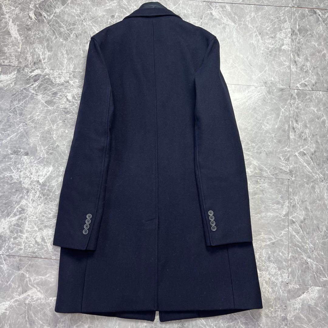 新品未使用　タグ付　ヘルノ　チェスターコート　ライナー　ネイビー　50 L