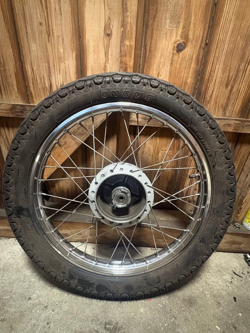 スーパーカブ50 AA01 純正ホイール 前後セット タイヤ付き