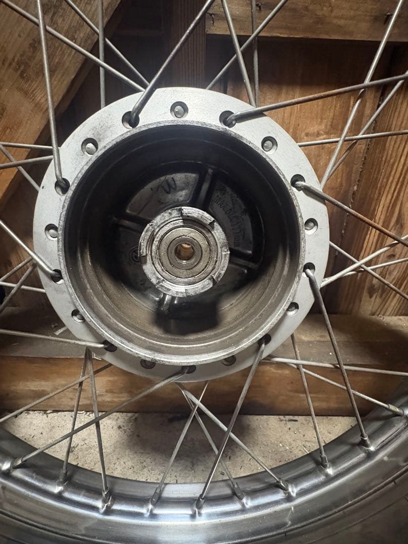 スーパーカブ50 AA01 純正ホイール 前後セット タイヤ付き